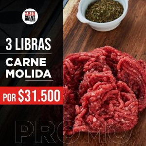 Promoción-3-Libras-Carne-Molida-trescuartosmeathouse